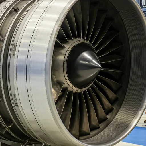Aircraft turbine engine used in an aerospace propulsion system