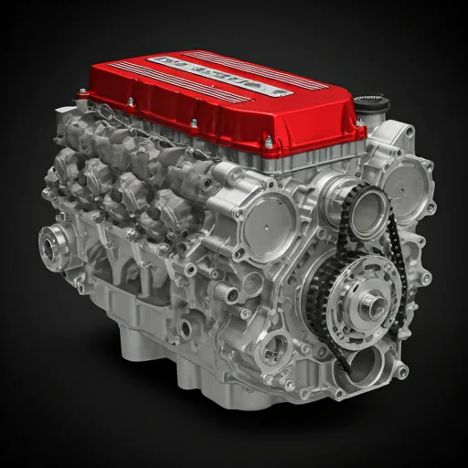 A collection of amber-colored PAI plastic components showcasing intricate geometries and high surface finish