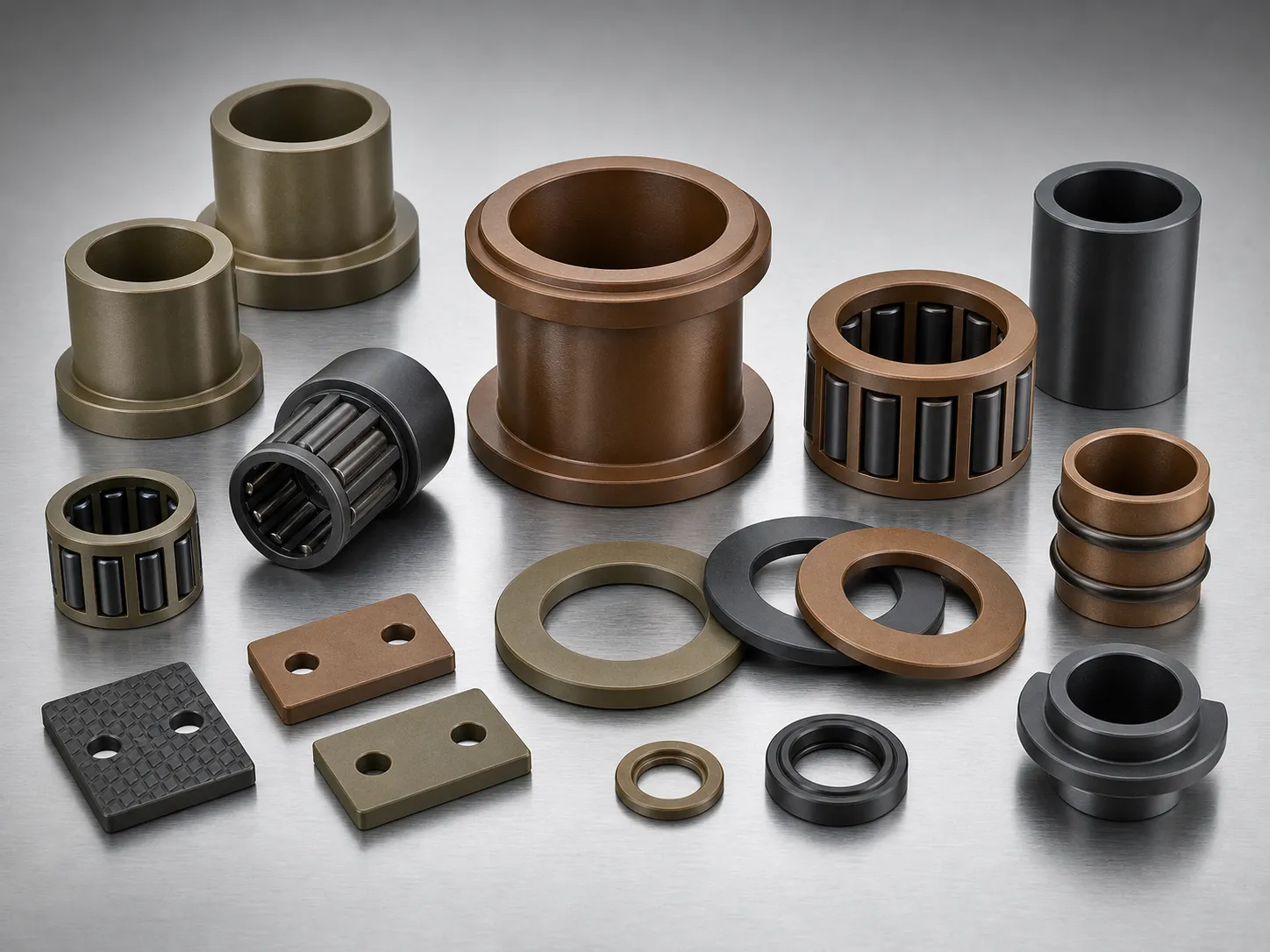 Bearing assembly representing wear-grade PAI applications