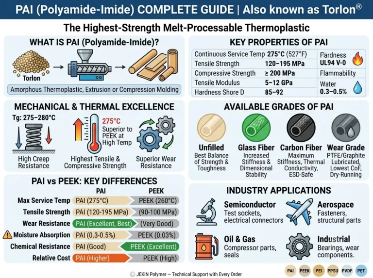PAI Torlon Polyamide-Imide Complete Guide