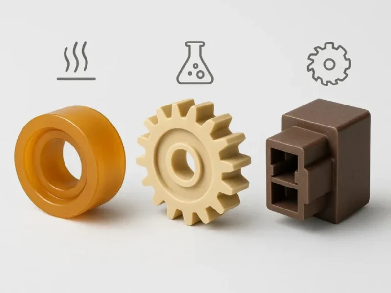 PEEK vs PAI vs PEI for Demanding Industrial Use