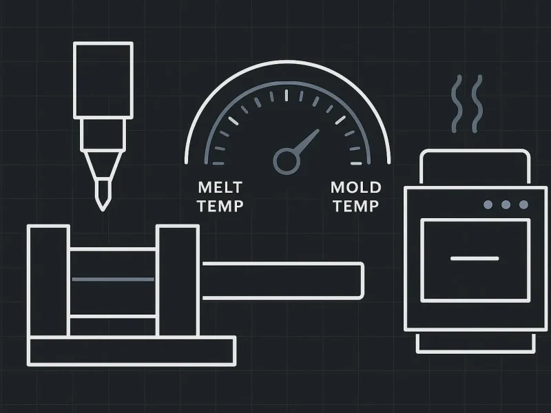 peek injection molding processing